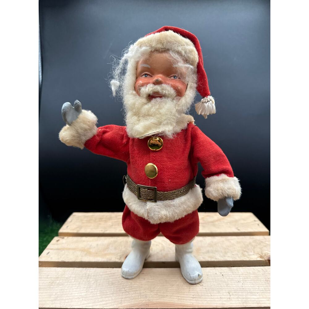 Antique Wind-Up Santa Figurine – No Key - Picture 4 of 10
